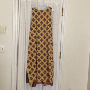 Gorgeous vintage reversible maxi dress
